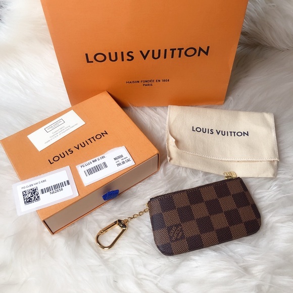 Louis Vuitton Accessories - ❤️SOLD❤️new LOUIS VUITTON key pouch damier ebene